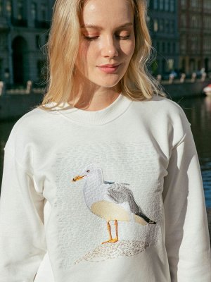 Свитшот женский White Seagull