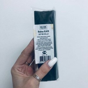 Файлы M/BLACK/Р180 50шт в пакете
