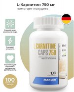 Л-карнитин Maxler L-Carnitine 750 мг - 100 капсул