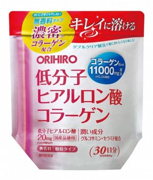 ORIHIRO/ Коллаген + гиалуроновая кислота + глюкозамин 180 гр