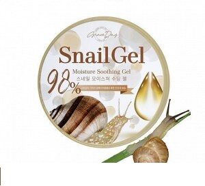 Успокаивающий и увлажняющий гель для лица и тела с муцином улитки	Grace Day  Snail Gel _ Moisture Soothing Gel