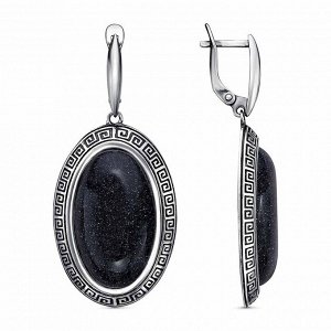 Серьги бижутерия серебрение 34313322-4