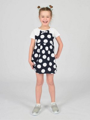 Платье Летнее платье для девочки выполнено из 100% хлопковой ткани.
Модель с коротким рукавом,платье стильное,яркое.
Легкое платье из тонкого качественного трикотажа на каждый день. 
В жаркий летний д