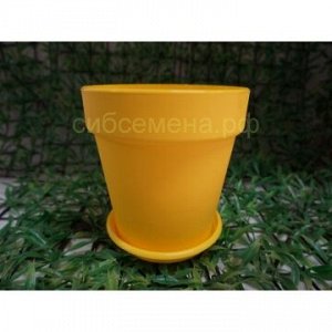 Горшок Классика 1,5л + поддон 0,95 (жел)