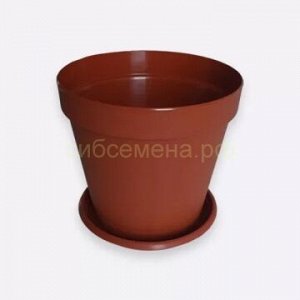 Горшок Классика 3,5л + поддон 150 (кр.кор)