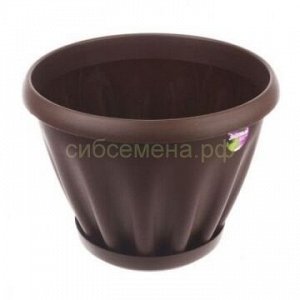 Горшок Знатный с/п 0,45л шоколад