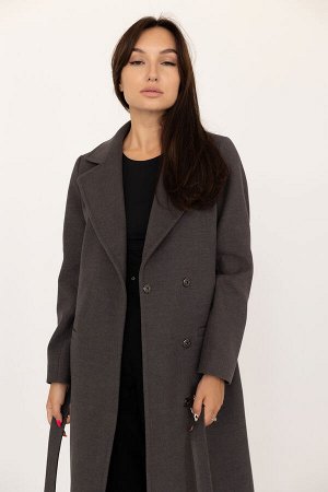 Пальто женское демисезонное 24770 (серый)