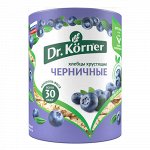 Хлебцы хрустящие &quot;Злаковый коктейль&quot;, черничный Dr. Korner, 100 г