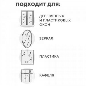 Средство экологичное для окон и зеркал, без запаха