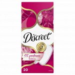 DISCREET Женские гигиенические прокладки на каждый день Normal Single 20шт