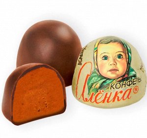 Конфеты "Аленка" крем-брюле (купол) Красный Октябрь 500 г (+-10 гр)