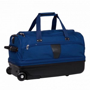 Дорожная сумка на колесах А242 синий