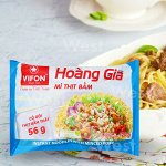 Пшеничная лапша Hoang Gia со вкусом рубленой свинины 120 гр
