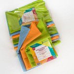 Салфетки из микрофибры универсальные Нимфа 3шт 35*30