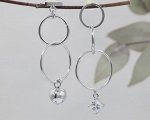Серьги из стали