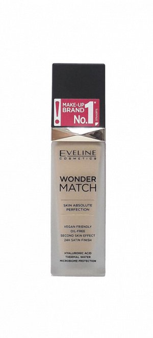 WONDER MATCH Адаптирующаяся тональная основа - 25 Light Beige 30мл