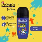 Дезодорант детский Deonica Cool Spirit, ролик, 50 мл
