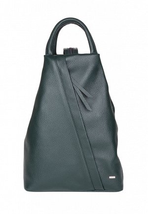 Рюкзак  натуральная кожа  темно-зеленый, 77981