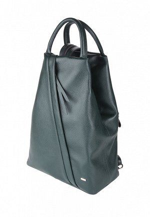 Рюкзак  натуральная кожа  темно-зеленый, 77981