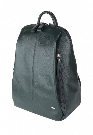 Рюкзак  натуральная кожа  темно-зеленый, 77976