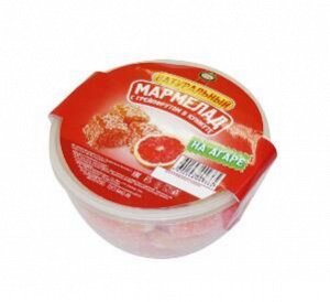 Мармелад С грейпфрутом (в кунжуте) 200г коробка