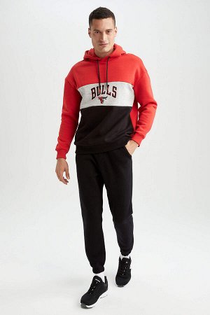 Толстовка Defacto Fit NBA Chicago Bulls Licensed Comfort Fit