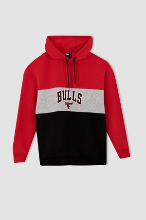 Толстовка Defacto Fit NBA Chicago Bulls Licensed Comfort Fit