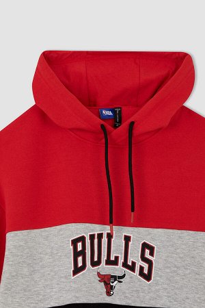 Толстовка Defacto Fit NBA Chicago Bulls Licensed Comfort Fit