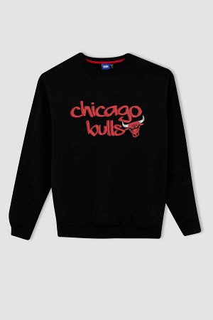 Толстовка Defacto Fit NBA Chicago Bulls Licensed Comfort Fit