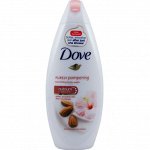 Крем-гель для душа DOVE миндальн. молочко, 225 мл