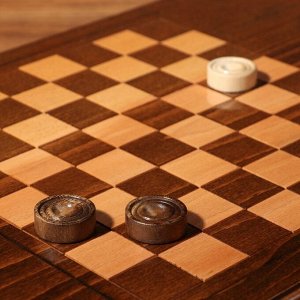 Нарды ручной работы "Стандарт", 60х30 см, с шахматным полем, Армения