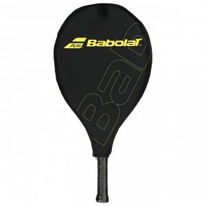 Ракетка для большого тенниса детская BABOLAT Nadal 21 Gr000, 140247, для 5-7 лет, алюминий, цвет чёрный/жёлтый