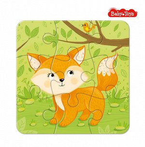 Пазл First Puzzle "Лисичка" (9 эл) Baby Toys