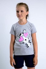 Футболка для девочки &quot;Тигрёнок&quot; (супрем)