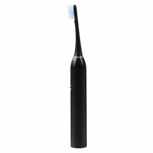 Электрическая зубная щётка Luazon LP-004, вибрационная, от 1хAA (не в компл.), черная