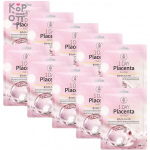 Med B MD:1 1 Day Placenta Mask Pack Тканевая маска с экстрактом плаценты 27мл.