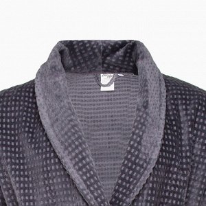 Халат махровый LoveLife "Comfort" цвет серый, (L) 100% хлопок, 330 гр/м2