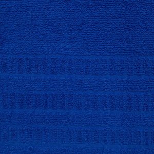 Полотенце махровое Fortuna, цвет синий, размер 50х90, 100% хлопок, 280 гр