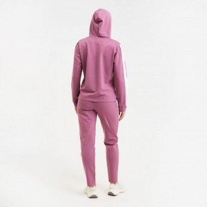 Костюм женский (толстовка/брюки) Шарлотта, цвет сухая роза
