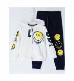 Комплект (толстовка+брюки) цвет - Белый|11-0601TCX (BRIGHT WHITE)!!