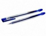 Ручка гелевая AIHAO АV-53 игольчат. синяя прозр.корп