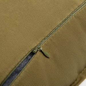 Подушка Этель, 45х45+1 см, зеленый, 100% хлопок