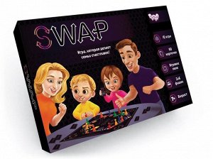 Игра настольная "SWAP" ,кор 37*25,5*4 см