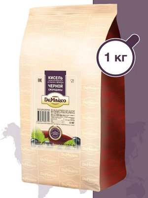 Кисель сухой растворимый со вкусом и ароматом черной смородины, DeMarco, 1 кг