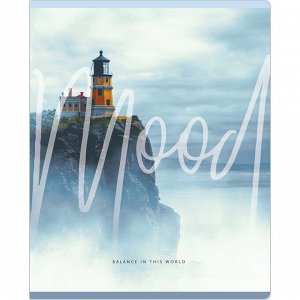 Тетрадь 48л., А5, клетка Greenwich Line &quot;&quot;Mood&quot;&quot;, матовая ламинация, 70г/м2