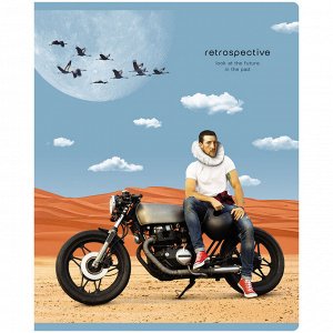 Тетрадь 48л., А5, КЛЕТКА BG ""Retrospective""