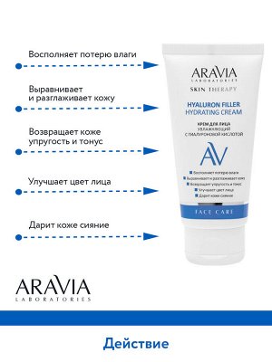 Крем для лица увлажняющий с гиалуроновой кислотой Hyaluron Filler Hydrating Cream, 50 мл