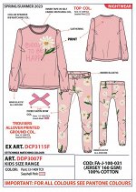 Пижама цвет - Розовый|13-1409TCX (Seashell Pink)!!