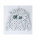Толстовка на молнии цвет - Белый|11-0601TCX (BRIGHT WHITE)!!