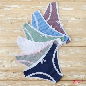 DAILUXIAN Трусы женские DX-10115P12, BIKINI, БЕЛЫЙ